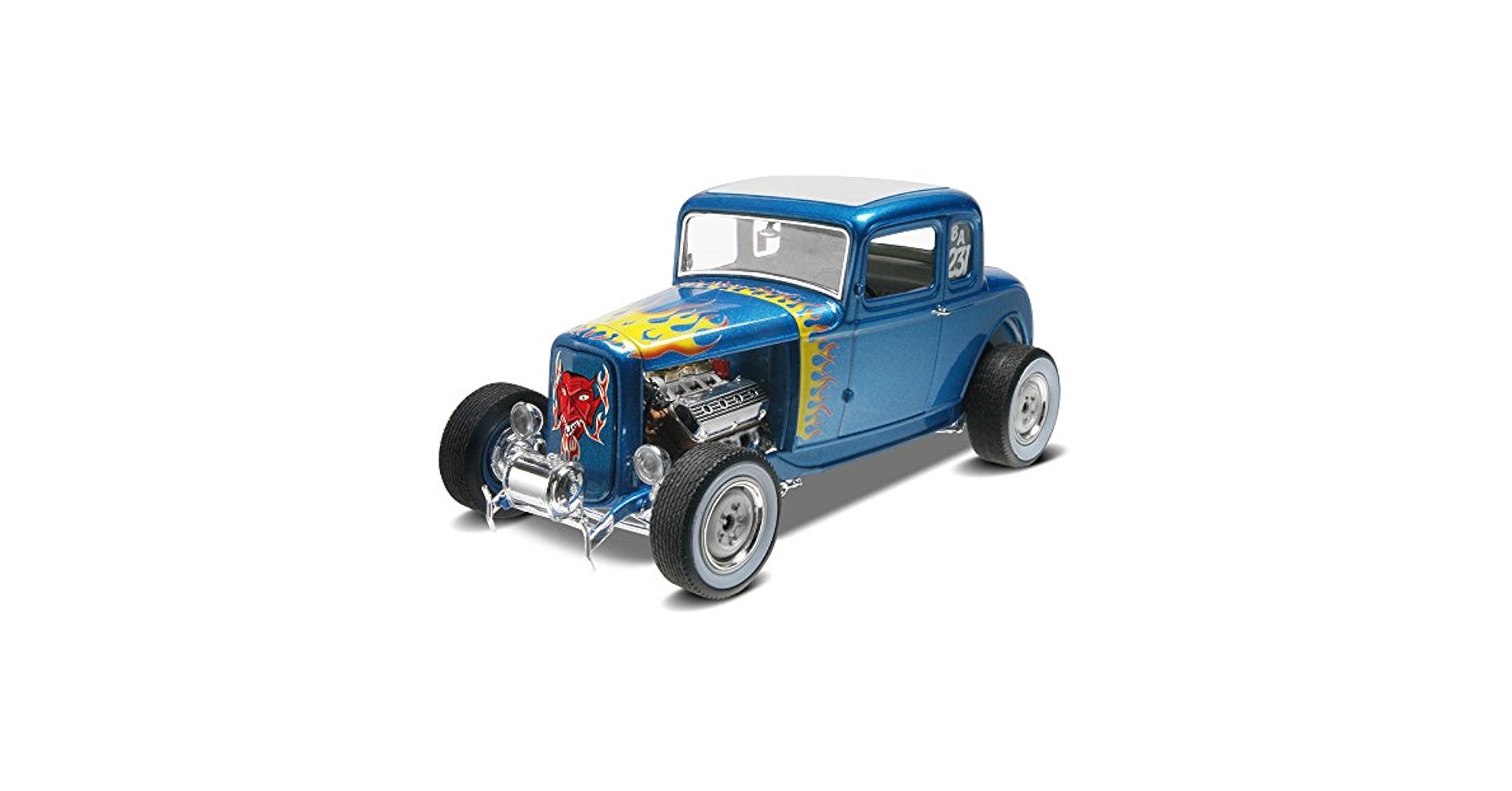 Amazon.com: Revell 85-4228 1932 Ford 5 Window Coupe 2N1 1:25